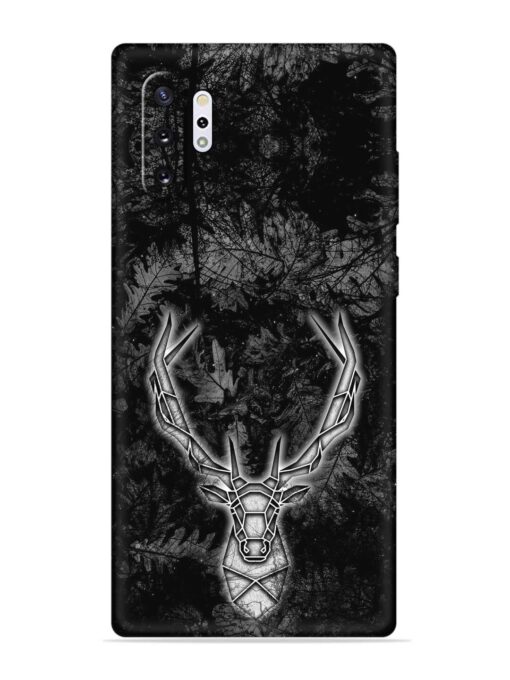 Ancient Deer Embossed Soft Silicone Case for Samsung Galaxy Note 10 Plus Zapvi