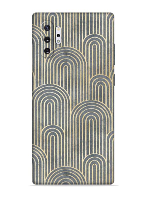 Art Deco Style Embossed Soft Silicone Case for Samsung Galaxy Note 10 Plus