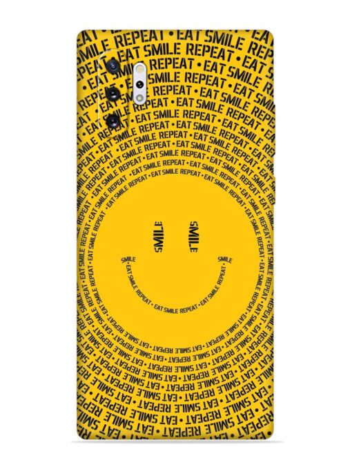 Smiley Embossed Soft Silicone Case for Samsung Galaxy Note 10 Plus Zapvi