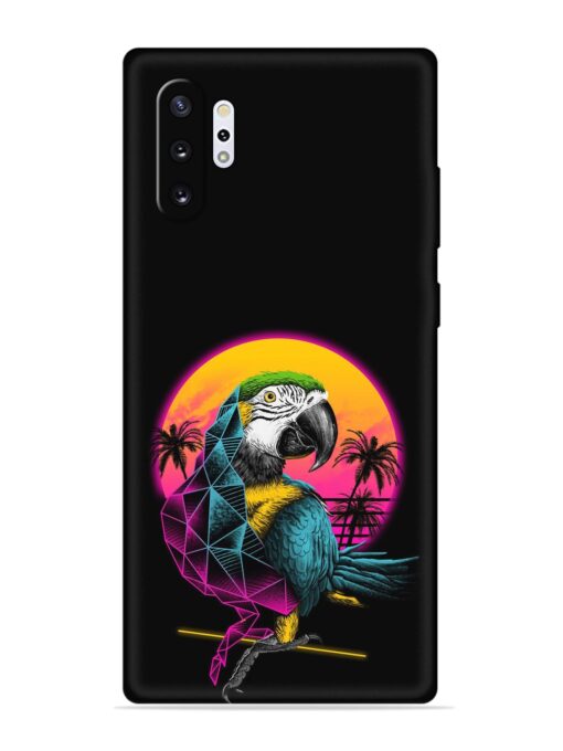 Rad Parrot Embossed Soft Silicone Case for Samsung Galaxy Note 10 Plus