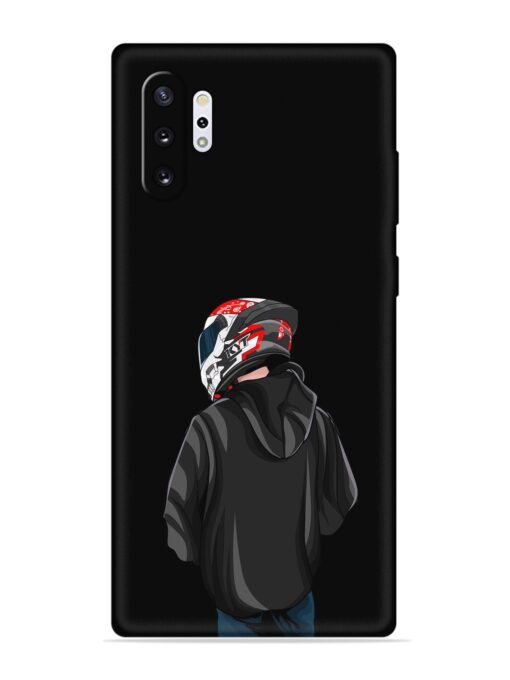 Motorcycle Rider Embossed Soft Silicone Case for Samsung Galaxy Note 10 Plus