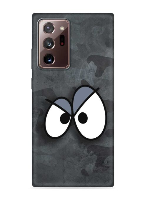 Big Eyes Night Mode Embossed Soft Silicone Case for Samsung Galaxy Note 20 Ultra