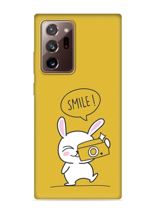 Hey Smile Please Embossed Soft Silicone Case for Samsung Galaxy Note 20 Ultra