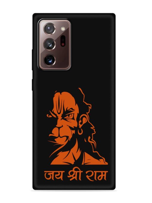 Angry Hanuman Embossed Soft Silicone Case for Samsung Galaxy Note 20 Ultra Zapvi