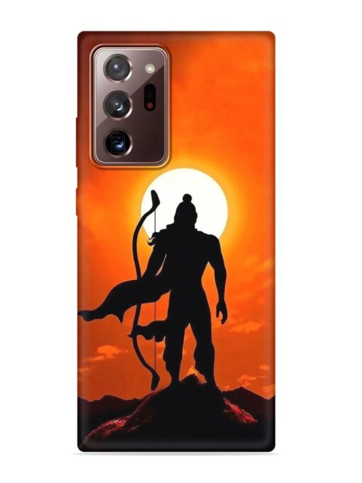 Shree Ram Embossed Soft Silicone Case for Samsung Galaxy Note 20 Ultra