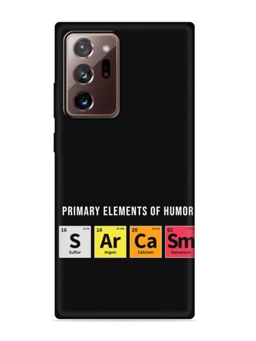 Primary Elements Humor Embossed Soft Silicone Case for Samsung Galaxy Note 20 Ultra