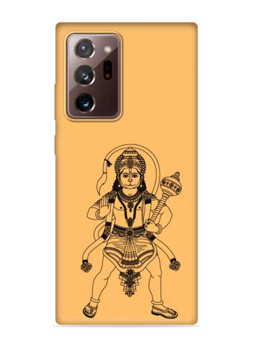 Indian God Hanuman Embossed Soft Silicone Case for Samsung Galaxy Note 20 Ultra Zapvi