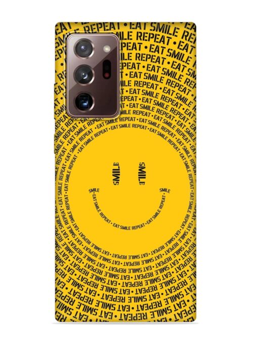 Smiley Embossed Soft Silicone Case for Samsung Galaxy Note 20 Ultra Zapvi