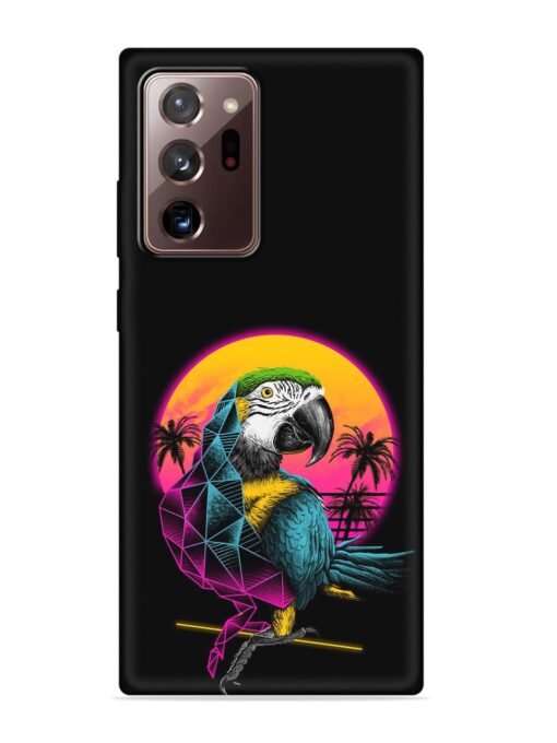 Rad Parrot Embossed Soft Silicone Case for Samsung Galaxy Note 20 Ultra