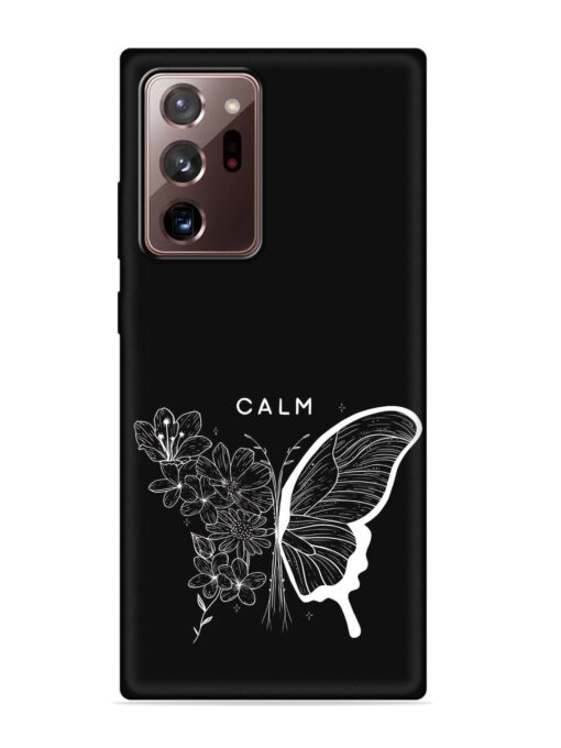 Calm Embossed Soft Silicone Case for Samsung Galaxy Note 20 Ultra