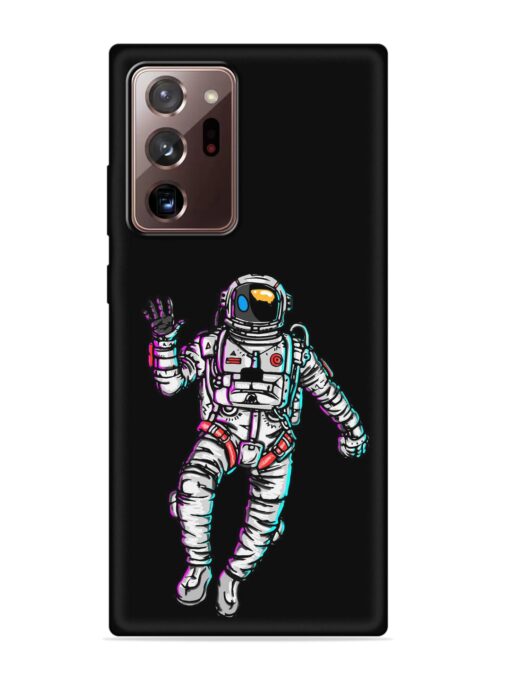 Spaceman Embossed Soft Silicone Case for Samsung Galaxy Note 20 Ultra