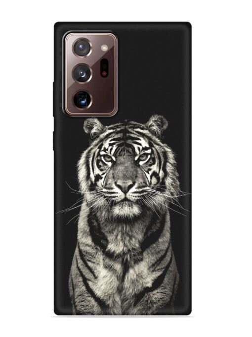 Tiger Art Embossed Soft Silicone Case for Samsung Galaxy Note 20 Ultra