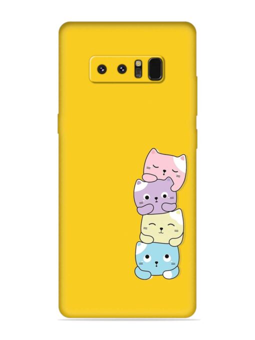 Cartoon Anime Embossed Soft Silicone Case for Samsung Galaxy Note 8