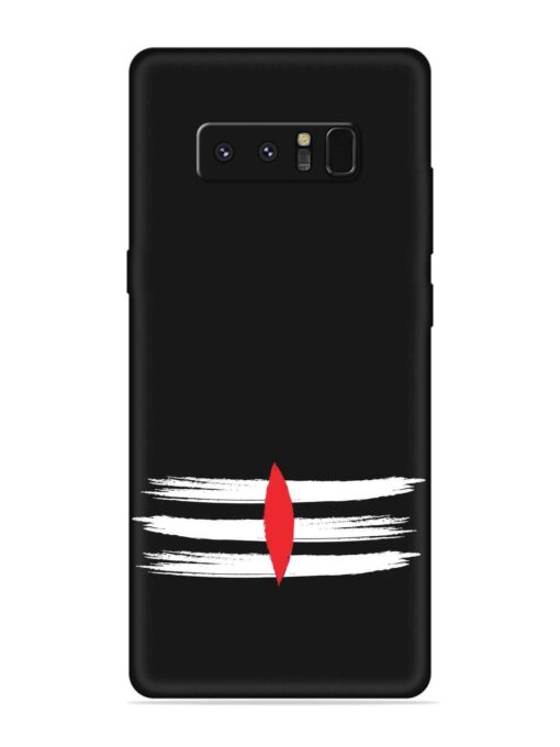 Mahadev Tilak Vector Embossed Soft Silicone Case for Samsung Galaxy Note 8