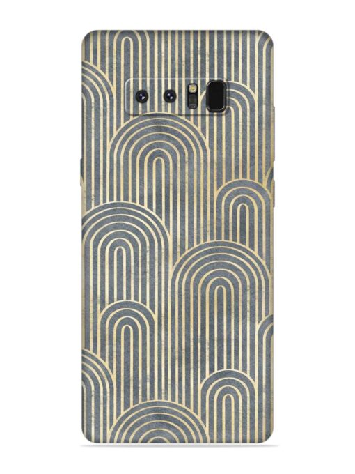 Art Deco Style Embossed Soft Silicone Case for Samsung Galaxy Note 8 Zapvi