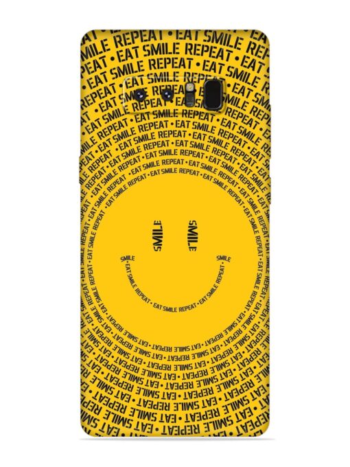 Smiley Embossed Soft Silicone Case for Samsung Galaxy Note 8 Zapvi