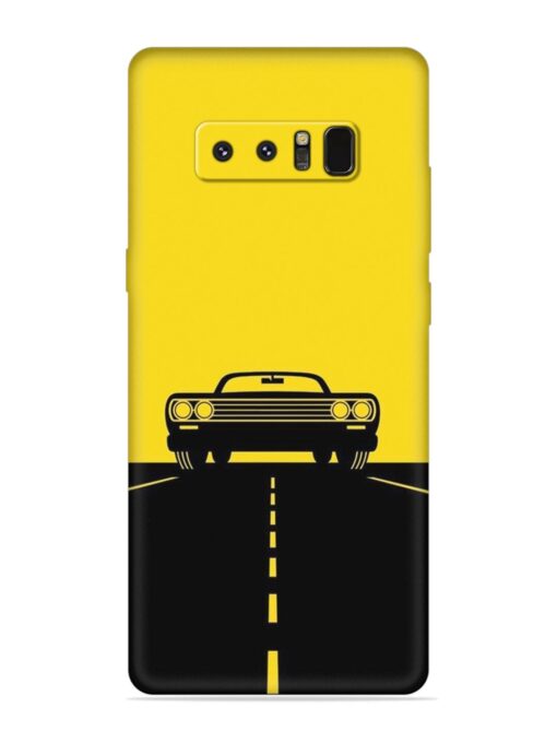 Classic Car Embossed Soft Silicone Case for Samsung Galaxy Note 8