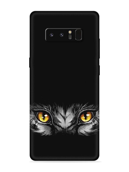 Scary Eye Embossed Soft Silicone Case for Samsung Galaxy Note 8