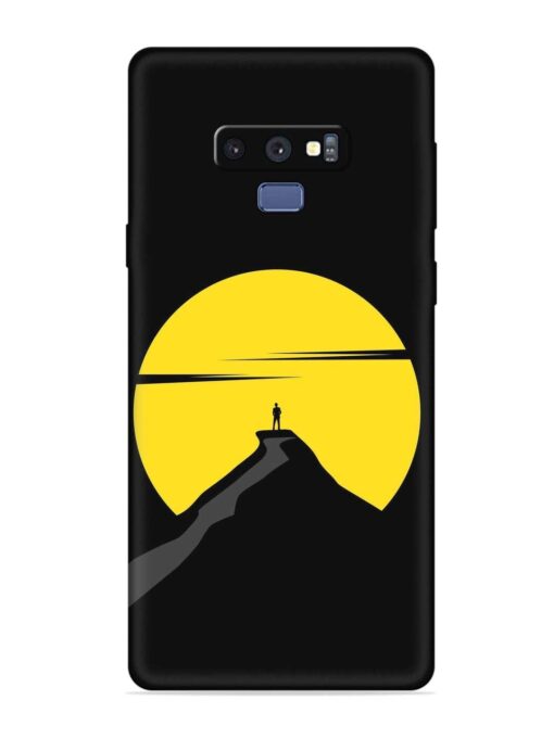 Black Ultra Vector Embossed Soft Silicone Case for Samsung Galaxy Note 9 Zapvi