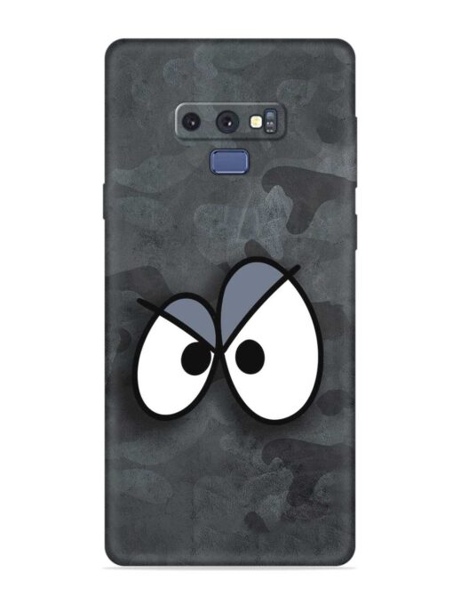 Big Eyes Night Mode Embossed Soft Silicone Case for Samsung Galaxy Note 9