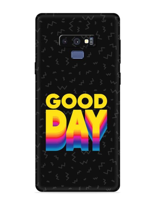 Good Day Embossed Soft Silicone Case for Samsung Galaxy Note 9