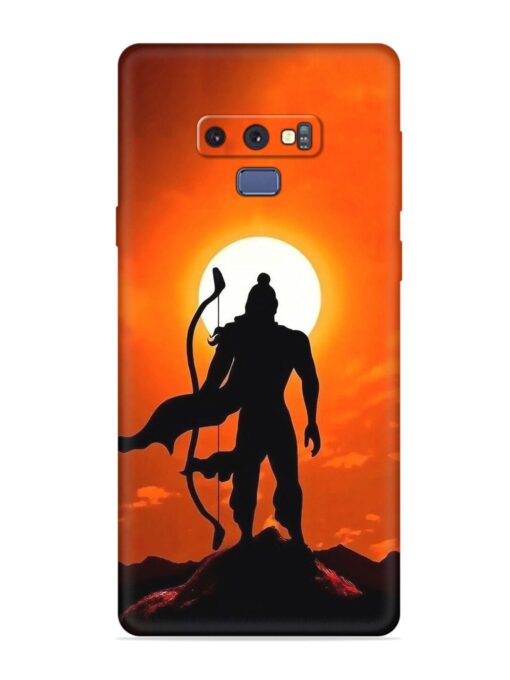 Shree Ram Embossed Soft Silicone Case for Samsung Galaxy Note 9