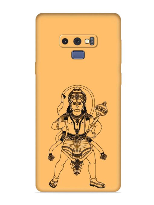 Indian God Hanuman Embossed Soft Silicone Case for Samsung Galaxy Note 9