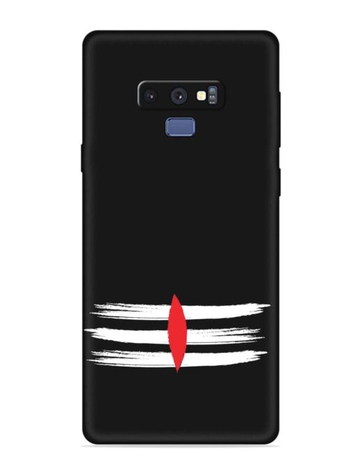 Mahadev Tilak Vector Embossed Soft Silicone Case for Samsung Galaxy Note 9