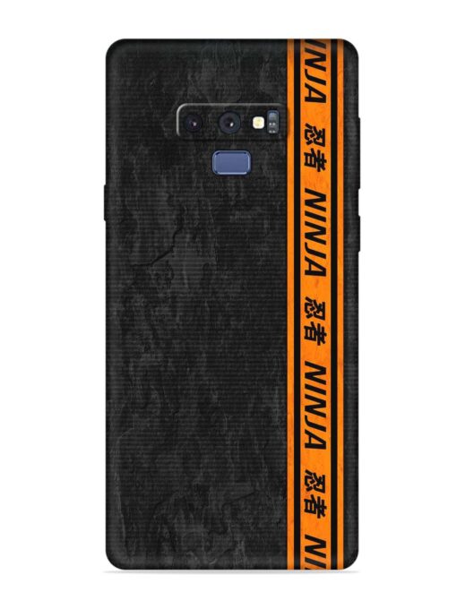 Ninja Srtips Embossed Soft Silicone Case for Samsung Galaxy Note 9