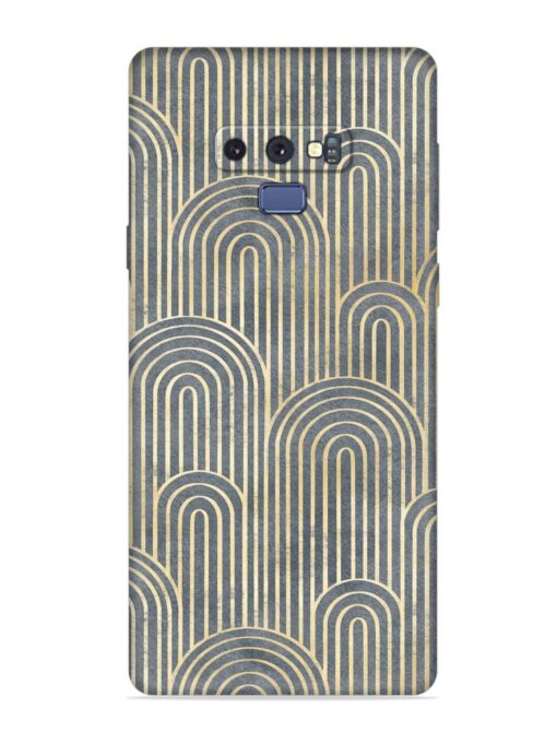 Art Deco Style Embossed Soft Silicone Case for Samsung Galaxy Note 9 Zapvi