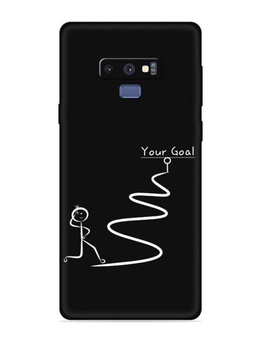 Your Goal Embossed Soft Silicone Case for Samsung Galaxy Note 9