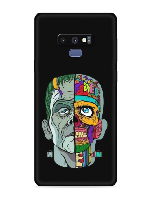 Men Vs Skull Embossed Soft Silicone Case for Samsung Galaxy Note 9 Zapvi