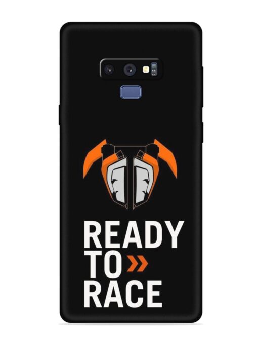 Ready To Race Embossed Soft Silicone Case for Samsung Galaxy Note 9 Zapvi