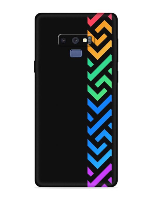 Colorshape Stripes Embossed Soft Silicone Case for Samsung Galaxy Note 9 Zapvi