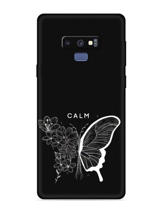 Calm Embossed Soft Silicone Case for Samsung Galaxy Note 9 Zapvi