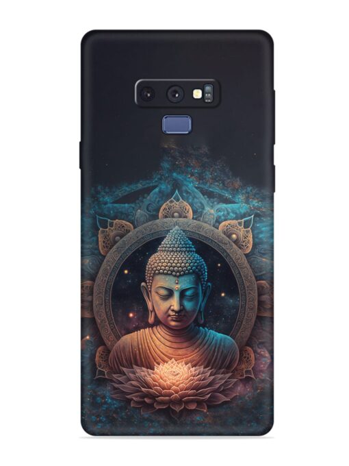 Gautam Buddha Embossed Soft Silicone Case for Samsung Galaxy Note 9 Zapvi