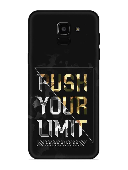 Push Your Limits Embossed Soft Silicone Case for Samsung Galaxy On 6 Zapvi