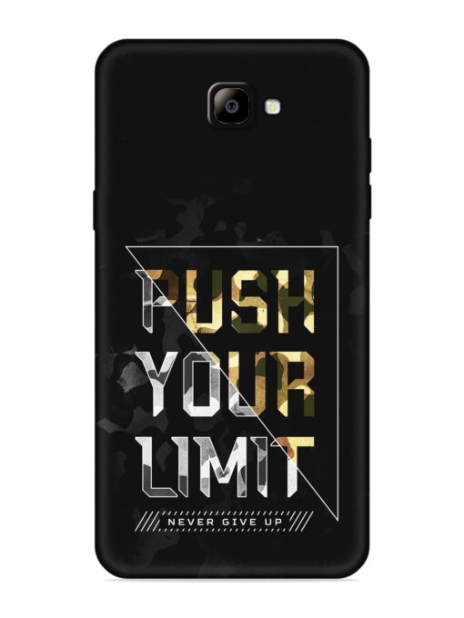 Push Your Limits Embossed Soft Silicone Case for Samsung Galaxy On Nxt Zapvi