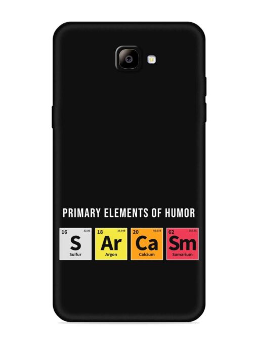 Primary Elements Humor Embossed Soft Silicone Case for Samsung Galaxy On Nxt Zapvi