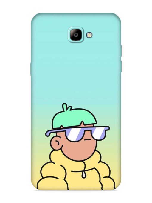 Doodles Cool Character Embossed Soft Silicone Case for Samsung Galaxy On Nxt Zapvi