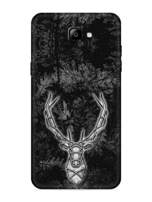 Ancient Deer Embossed Soft Silicone Case for Samsung Galaxy On Nxt Zapvi