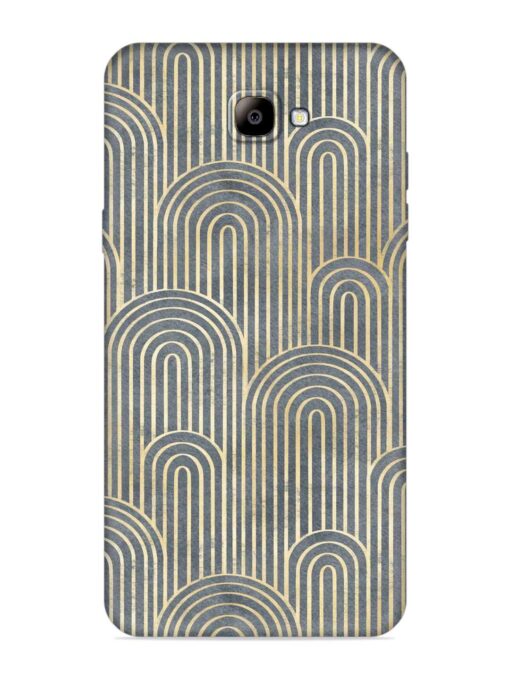 Art Deco Style Embossed Soft Silicone Case for Samsung Galaxy On Nxt Zapvi