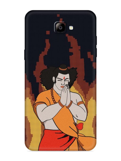 Shree Ram Vector Embossed Soft Silicone Case for Samsung Galaxy On Nxt Zapvi