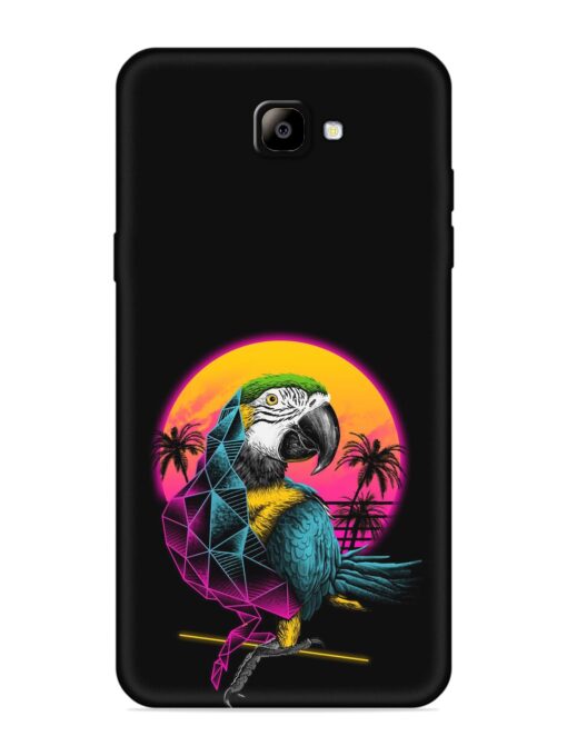 Rad Parrot Embossed Soft Silicone Case for Samsung Galaxy On Nxt Zapvi