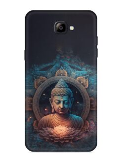 Gautam Buddha Embossed Soft Silicone Case for Samsung Galaxy On Nxt