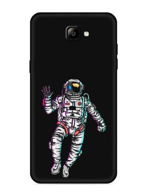 Spaceman Embossed Soft Silicone Case for Samsung Galaxy On Nxt Zapvi