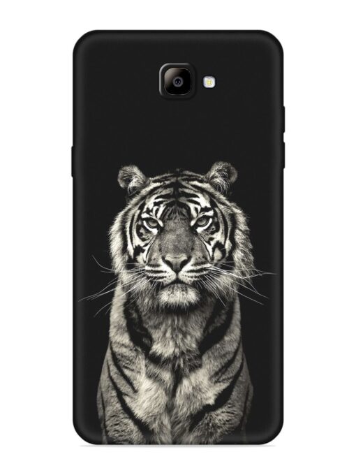 Tiger Art Embossed Soft Silicone Case for Samsung Galaxy On Nxt Zapvi