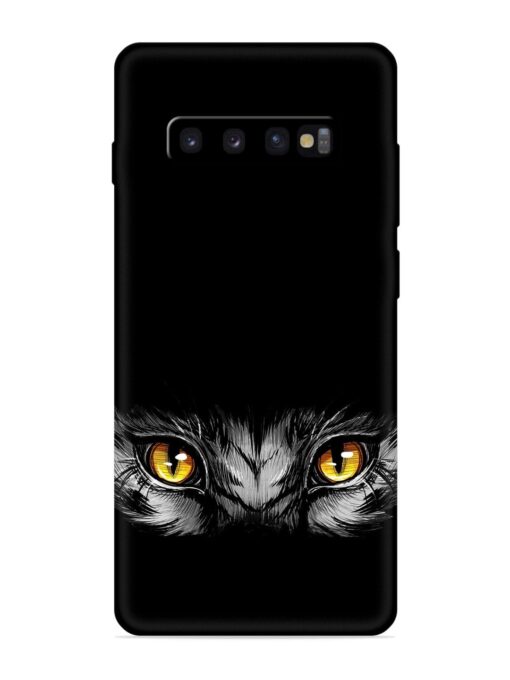 Scary Eye Embossed Soft Silicone Case for Samsung Galaxy S10 Zapvi