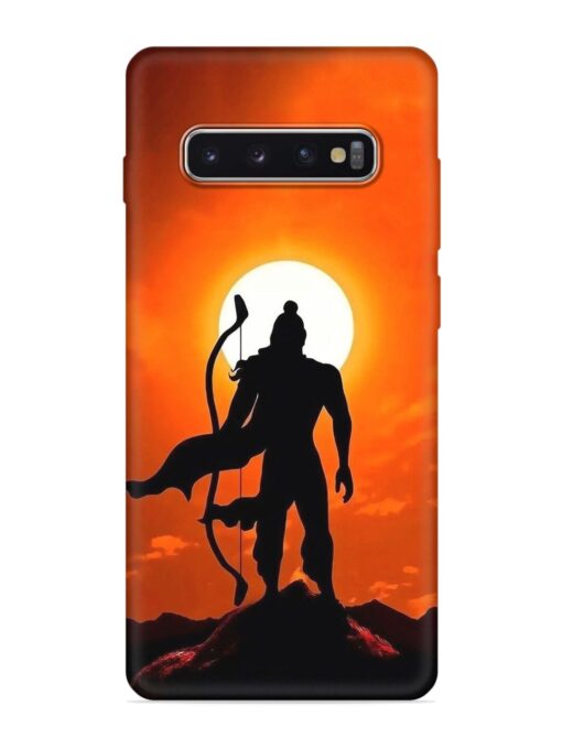 Shree Ram Embossed Soft Silicone Case for Samsung Galaxy S10 Plus Zapvi