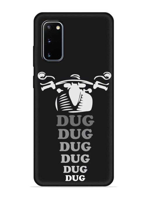 Dug Dug Dug Embossed Soft Silicone Case for Samsung Galaxy S20 Zapvi